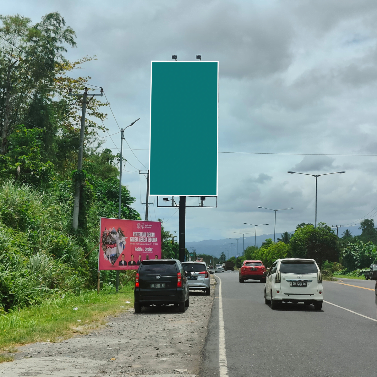 Perempatan Grand Kawanua (Interchange Bypass – Bandara) Sebelah Kanan