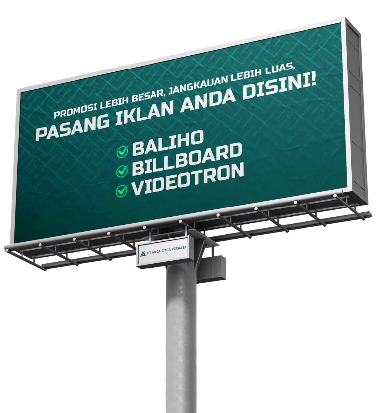 Anoa Advertising Manado: Dapatkan layanan pemasangan Baliho, Billboard, dan Videotron kreatif dan inovatif untuk meningkatkan brand awareness dan mencapai target pasar Anda. Hubungi kami sekarang untuk konsultasi gratis! | Designed by Kawanua Digital #DigitalMarketingAgencyManado #SatuSolusiDigital.
